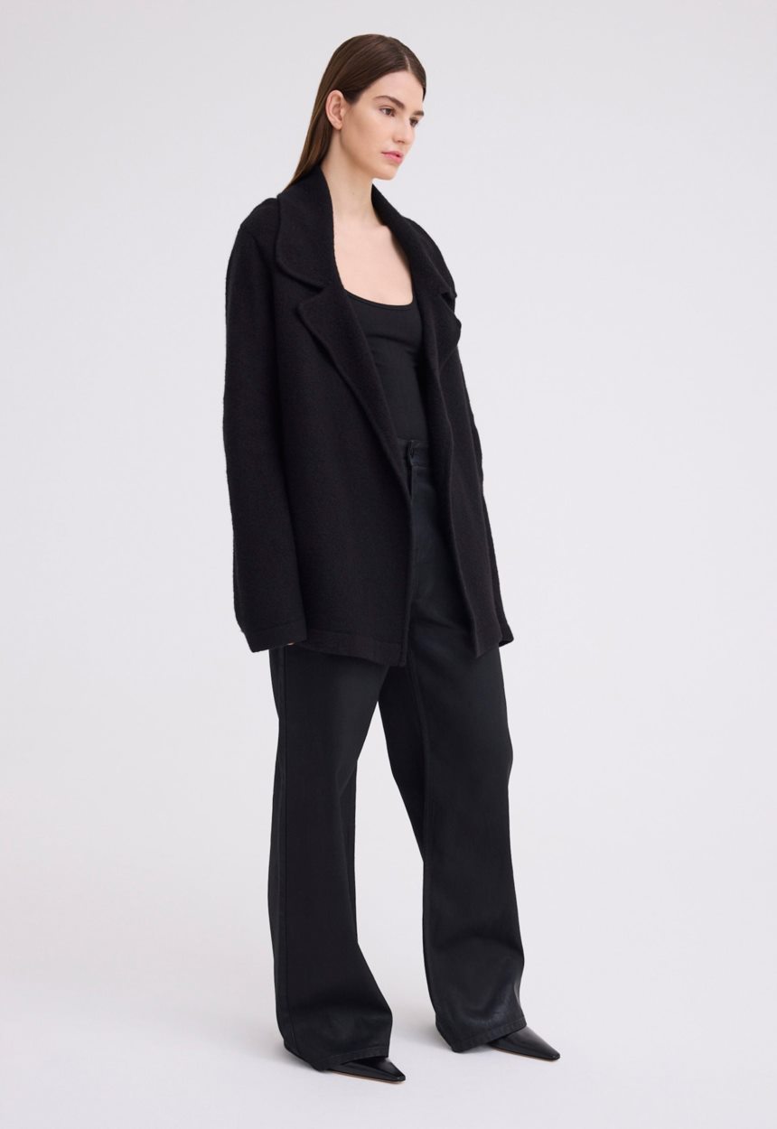 Jac + Jack Fenway Wool Jacket - Black